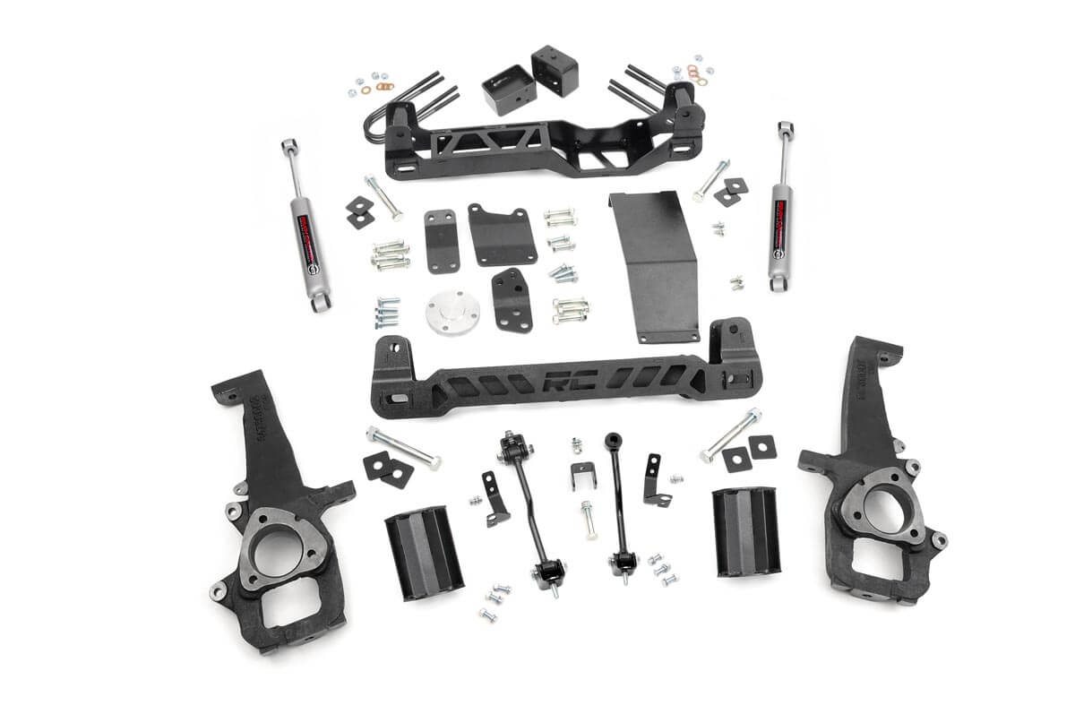 Dodge Ram 1500 Suspension Lift Kit - Front + Rear - Rough Country - 6-Inch - '06-'08